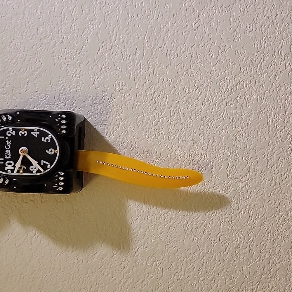 Jeweled Kit-Cat Klock clock SUPER RARE - Picture 5 of 5